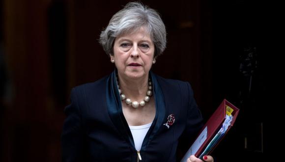 Theresa May llegó al poder en las caóticas semanas posteriores al referéndum del Brexit. (Foto: AFP)