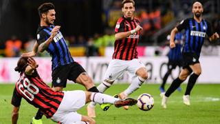 Inter se llevó la victoria por 3-2 ante Milanpor la Serie A de Italia