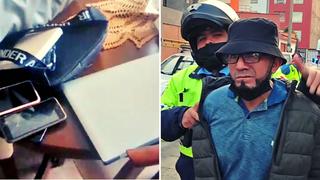 Hombre es detenido en Surco al pretender llevarse celulares, laptop y tablet de un departamento