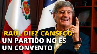 Raúl Diez Canseco: “El diálogo entre sordos pudo traer abajo al país”