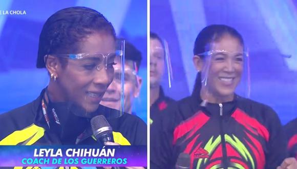 "Esto es guerra" presentó su edición "Las Olimpiadas" con Leyla Chihuán y 'La China' Rosa García. (Foto: Captura América TV).