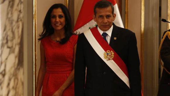 Pareja en la mira. Aportes al partido implican a líderes del PNP, Ollanta Humala y Nadine Heredia. (Perú21)