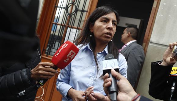 Giulliana Loza afirmó que fiscales están "desesperados" por querer "perjudicar" a Keiko Fujimori. (Foto: GEC)