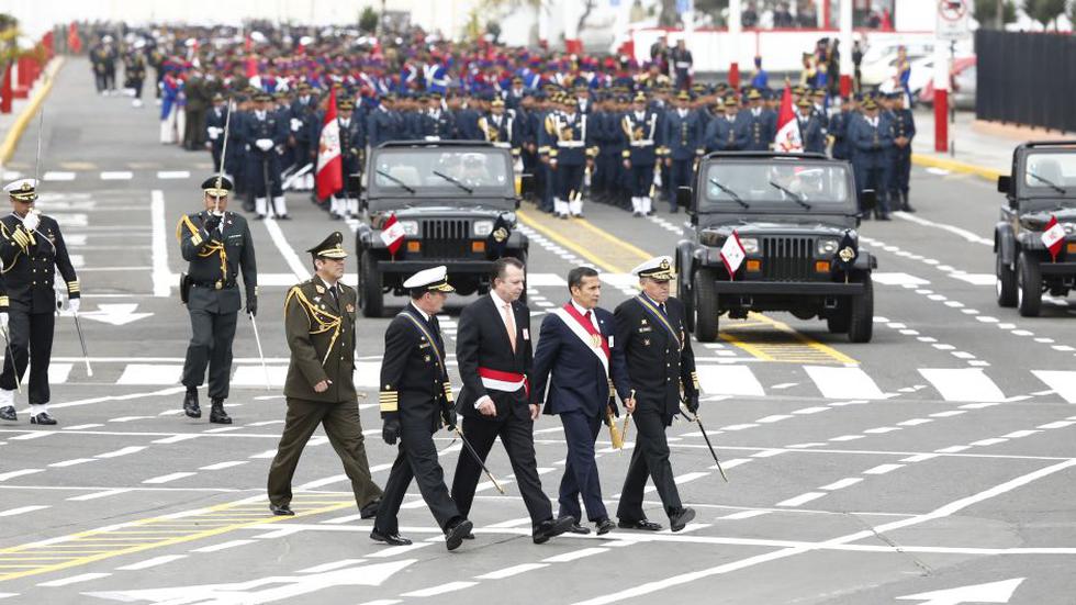 Combate de Angamos: Ollanta Humala conmemoró aniversario de la Marina de Guerra. (César Fajardo)
