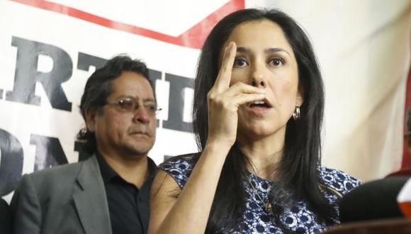 Nadine Heredia recalcó que Keiko Fujimori liberará a su padre si es elegida presidenta del Perú. (Mario Zapata)