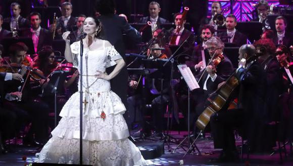 La cantante Isabel Pantoja volvió a los escenarios tras permanecer dos años en prisión. (EFE)