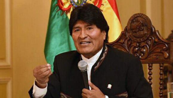 &quot;Queda perdonado, queda disculpado, yo no me hago ningún problema&quot;, dijo Evo Morales. (EFE)