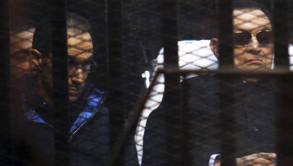 Hosni Mubarak había sido acusado de ordenar la muerte de manifestantes en 2011. (Reuters)