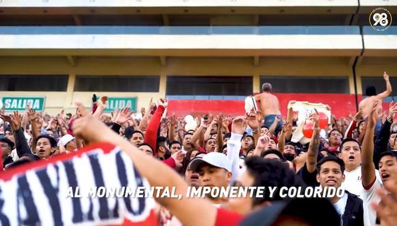 Universitario celebra sus 98 años de vida institucional con vibrante video. (Foto: Captura)