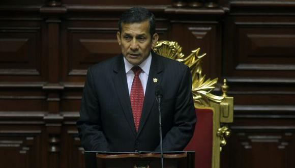 Presidente Ollanta Humala se pronunció a través de un comunicado del Ministerio de Relaciones Exteriores. (Perú21)