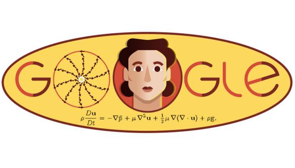 El doodle de hoy recuerda a Olga Ladyzhenskaya. (Foto: Google)