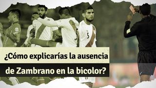 Carlos Zambrano: las faltas con la selección peruana que explicarían su ausencia