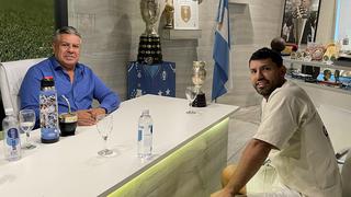 Sergio Agüero confirmó que irá junto a la selección de Argentina al Mundial Qatar 2022
