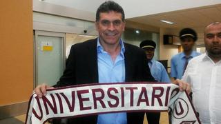 Universitario: Su nuevo DT Luis Fernando Suárez ya está en Lima