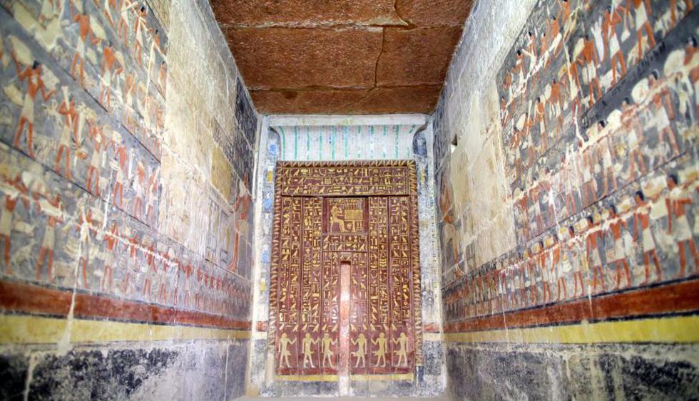 Egipto abre por primera vez la tumba de Mehu, un importante supervisor de las primeras pirámides | Foto: EFE
