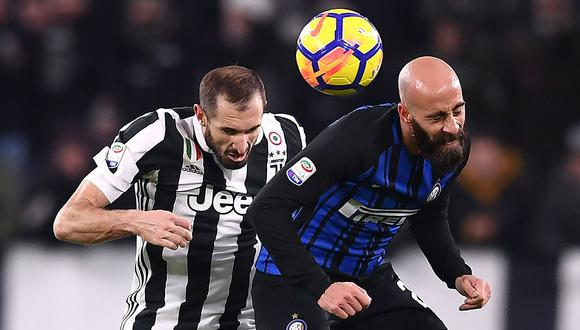 Juventus visita este sábado al Inter de Milán por el clásico italiano en la Serie A. (Foto: AFP)
