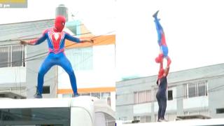 “Spider-Man busero”: Así es como se ‘recursean’ estos héroes tras incremento del desempleo en el país