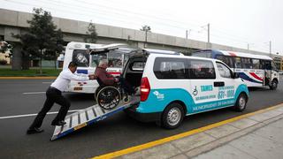 San Borja recibe premio internacional por programa de taxi para personas con discapacidad [FOTOS]