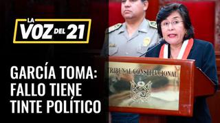 Víctor García Toma: Fallo tiene tinte político [VIDEO]