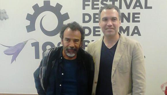 Actor mexicano hizo un especial reconocimiento a Salvador del Solar. (Diego Tirado)