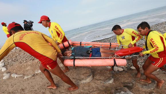 Policía de Salvataje rescató a más de mil bañistas en lo que va de la temporada de verano (Foto: Referencial PNP)