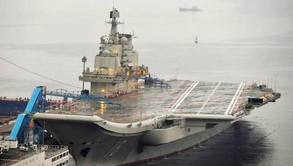 Nuevo portaaviones chino. (Reuters)