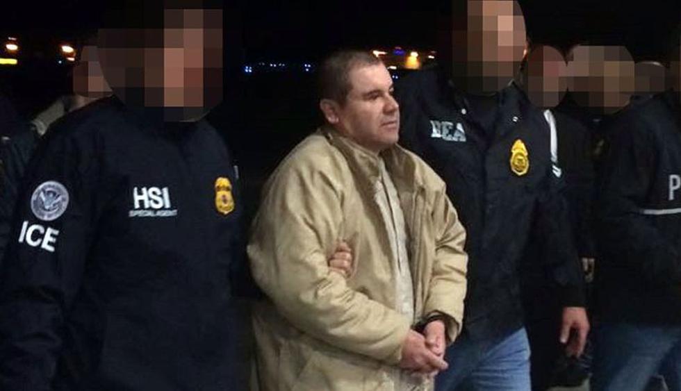 El Chapo Guzmán es acusado de liderar el cártel de Sinaloa y convertirlo en la mayor organización criminal del planeta, con el envío de más de 155 toneladas de cocaína a Estados Unidos durante 25 años. (Foto: AFP)