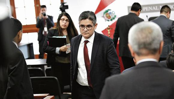 El fiscal Pérez aún no se pronuncia sobre las supuestas irregularidades en su tesis. (Perú21)