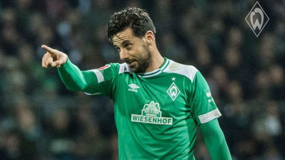 Claudio Pizarro ha anotado dos goles en la presente temporada de la Bundesliga. (Foto: Werder Bremen)