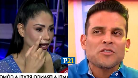 Pamela Franco habla sobre su relación con Christian Domínguez. (Foto: América TV)