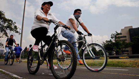 Se expande el uso de bicicleta en América Latina, pero el automóvil sigue siendo el rey. (EFE)