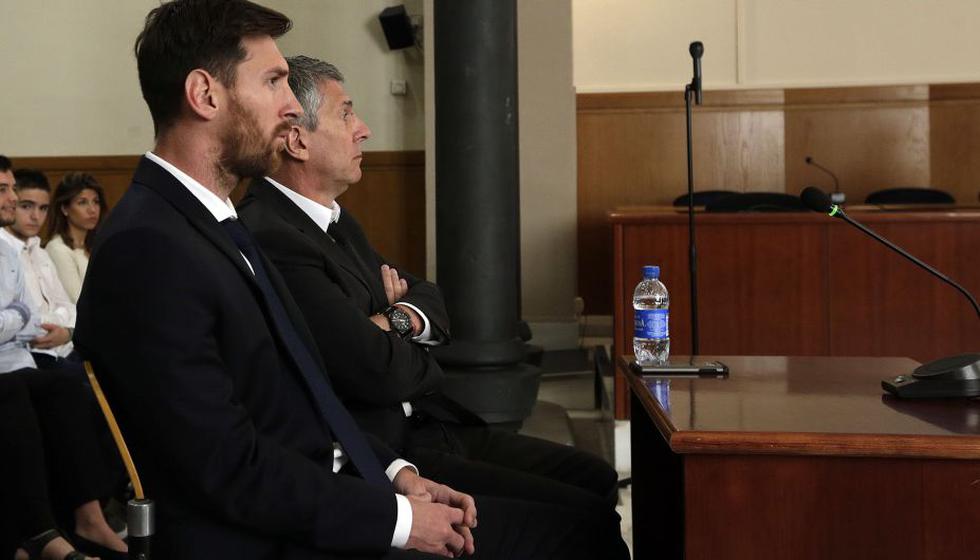 Lionel Messi declaró en el juicio en su contra por presunto fraude fiscal. (AP)