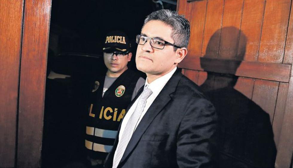 Fiscal José Domingo Pérez dijo que está en manos de los jueces la aplicación de la prisión preventiva. (Foto: GEC)