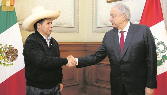 Dame una mano. Presidente de México delató a su par peruano. (Foto: Presidencia)