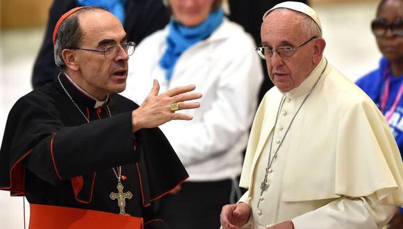 Barbarin había dicho después de su condena que viajaría a Roma para presentar su renuncia al papa Francisco. (Foto: AFP)