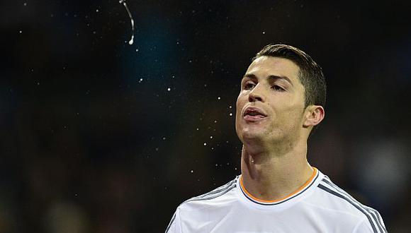 Cristiano Ronaldo ha sido expulsado cinco veces desde que llegó a Real Madrid, en 2009. (AFP)