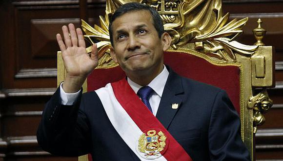 Ollanta Humala no convenció con su discurso. (USI)