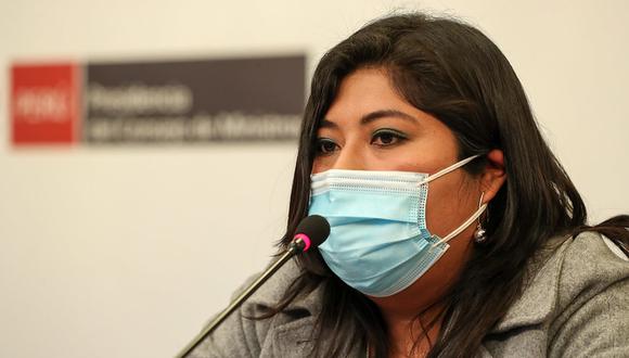 Betssy Chávez se refirió a la relación del Gobierno con los medios de comunicación. (Foto: MINTRA)