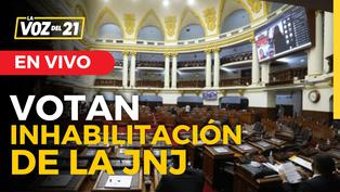 Comisión Permanente del Congreso vota inhabilitación contra la JNJ