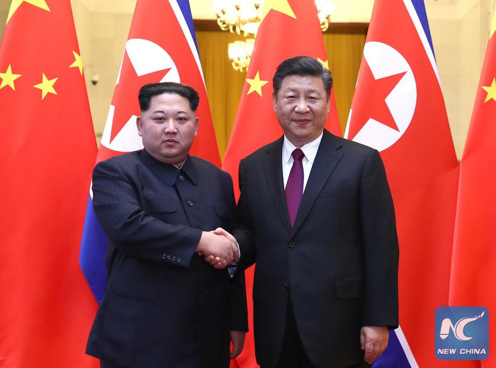 Kim Jong-Un visita China