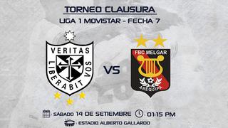 San Martín vs. Melgar EN VIVO por la Liga 1 Torneo Clausura en el Alberto Gallardo vía Gol Perú 