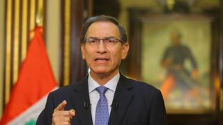 Presidente Vizcarra rechaza remoción de fiscales y adelanta su regreso al país