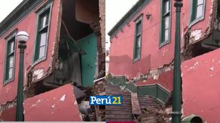 Lamentable: Casona de Barranco con más de 112 años de antigüedad se derrumbó 
