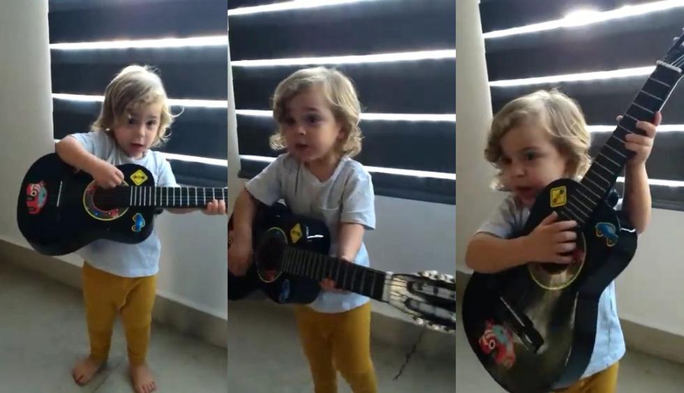A Facebook llegó el video de un niño siendo grabado por su mamá mientras actúa como Luis Miguel e interpreta la melodiosa "Malagueña salerosa". Su canto se hizo viral entre los usuarios de las redes sociales. (Foto: Captura)
