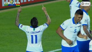 Brasil vs. Bolivia: doblete de Coutinho para el 2-0 del 'Scratch' | VIDEO