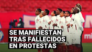 Selección peruana: futbolistas se pronuncian ante fallecidos en protestas