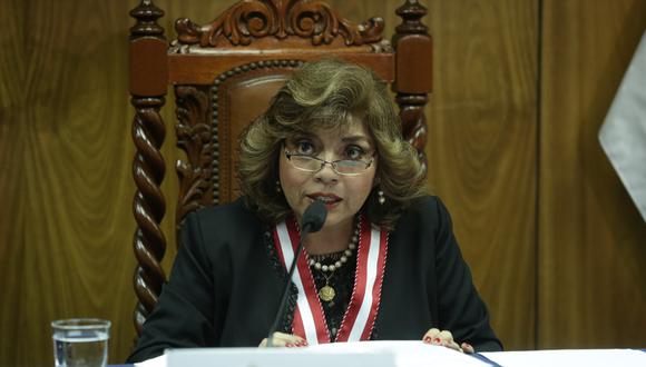 Fiscal de la Nación, Zoraida Ávalos, deberá informar los avances de la investigación al congresista Alejandro Muñante. (Foto: archivo GEC)