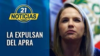 Luciana León es expulsada del APRA