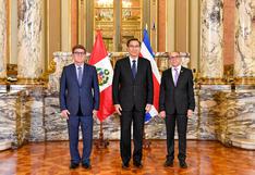 Martín Vizcarra recibió cartas credenciales de cuatro nuevos embajadores en el Perú