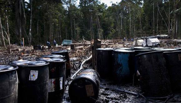 SELVA NEGRA. Denuncian que bosques de Loreto continuarían siendo infectados por hidrocarburo. (Reuters)